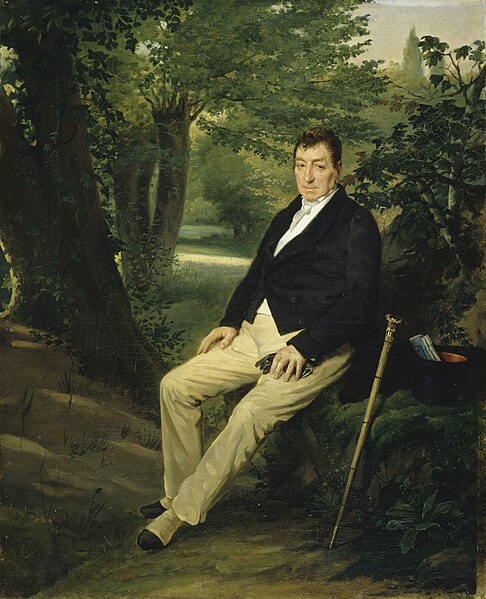 Gilbert du Motier, Marquis du Lafayette, 1830, by Louise-Adeone Drolling, Madame Joubert (1797-1834) Musee de l